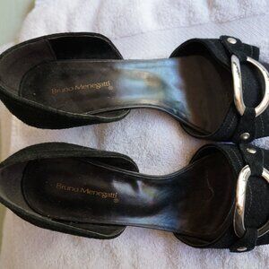 Bruno Menegatti Women’s Leather Shoes Size 8 - Made in Brazil